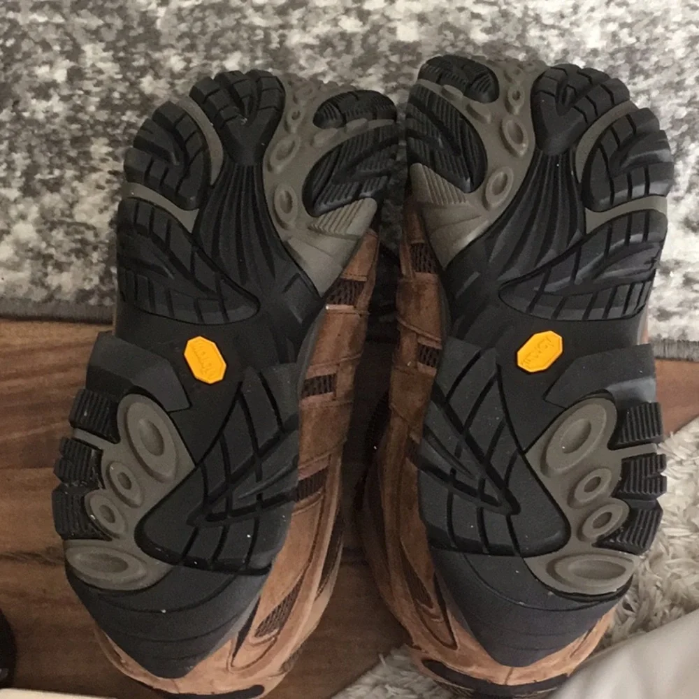 Merrell Moab 2 Mid Waterproof Hiking Shoes / Boots Mens Size 13 Brown J06051